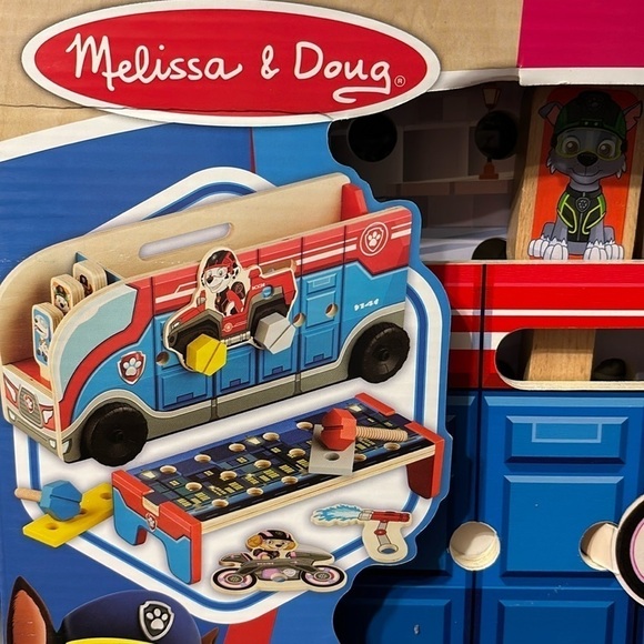 NIB! Melissa & Doug PAW Patrol Match & Build Mission Cruiser - Picture 3 of 12